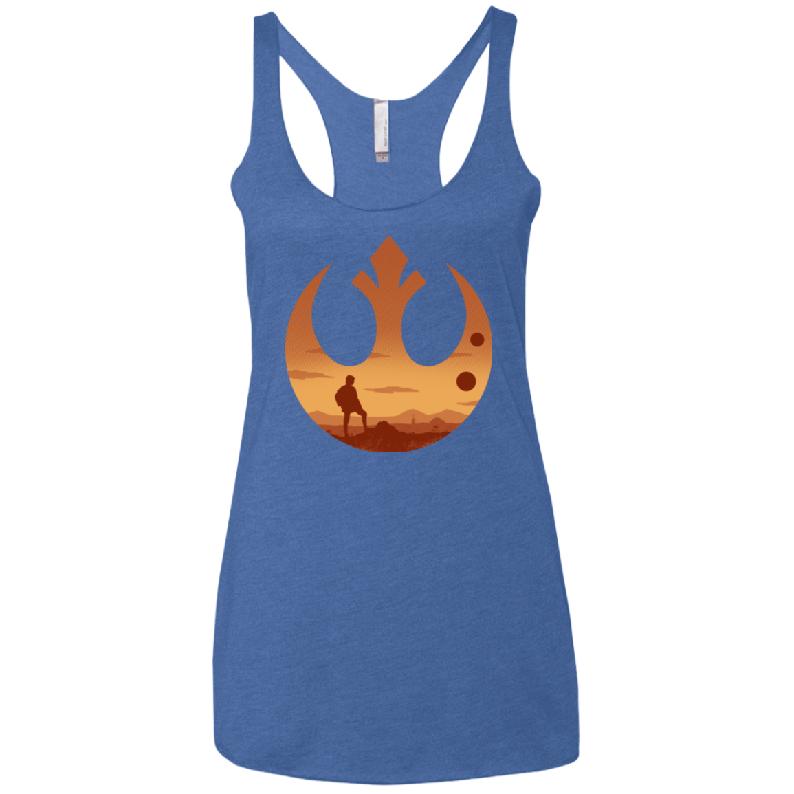 T-Shirts Vintage Royal / X-Small A New Future Women's Triblend Racerback Tank