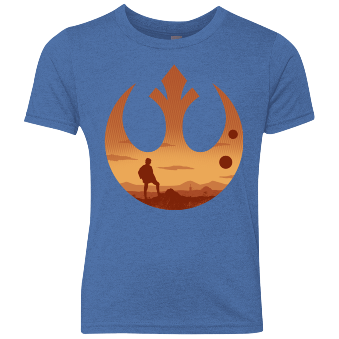 T-Shirts Vintage Royal / YXS A New Future Youth Triblend T-Shirt