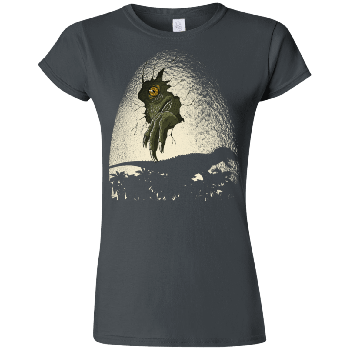 T-Shirts Charcoal / S A Nightmare is Born Junior Slimmer-Fit T-Shirt