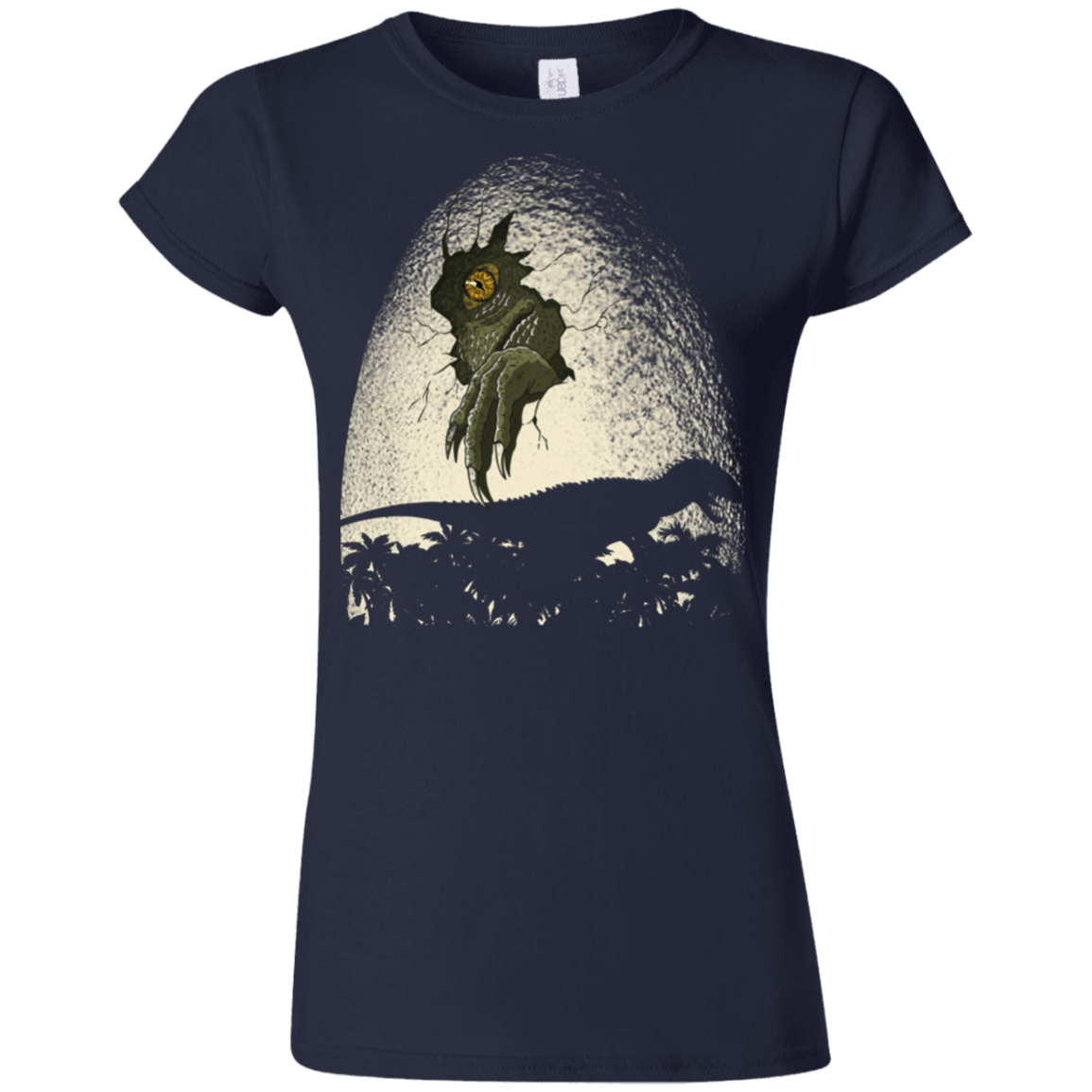 T-Shirts Navy / S A Nightmare is Born Junior Slimmer-Fit T-Shirt