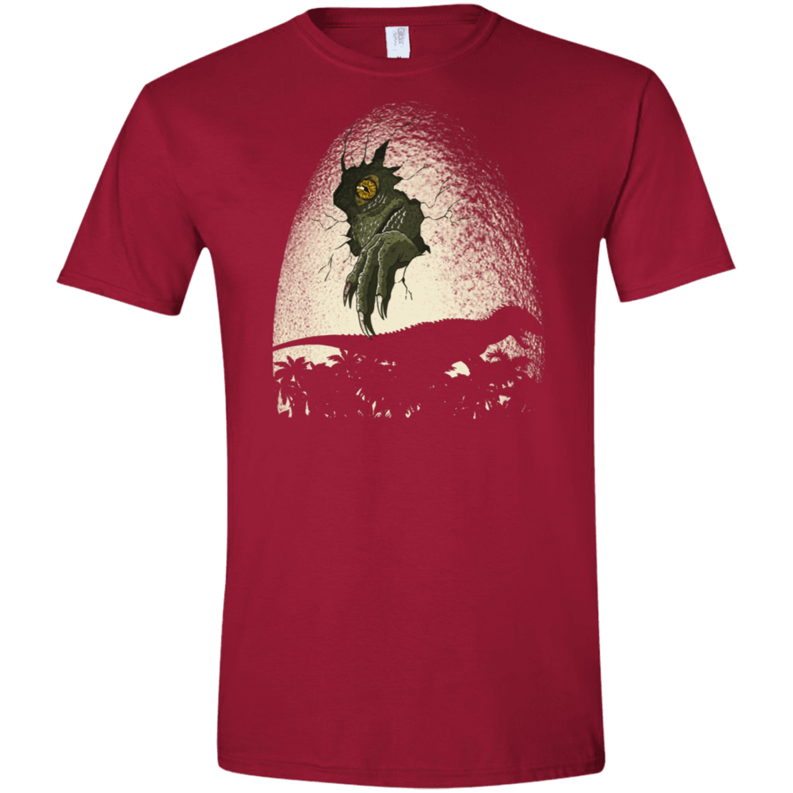 T-Shirts Cardinal Red / S A Nightmare is Born Men's Semi-Fitted Softstyle