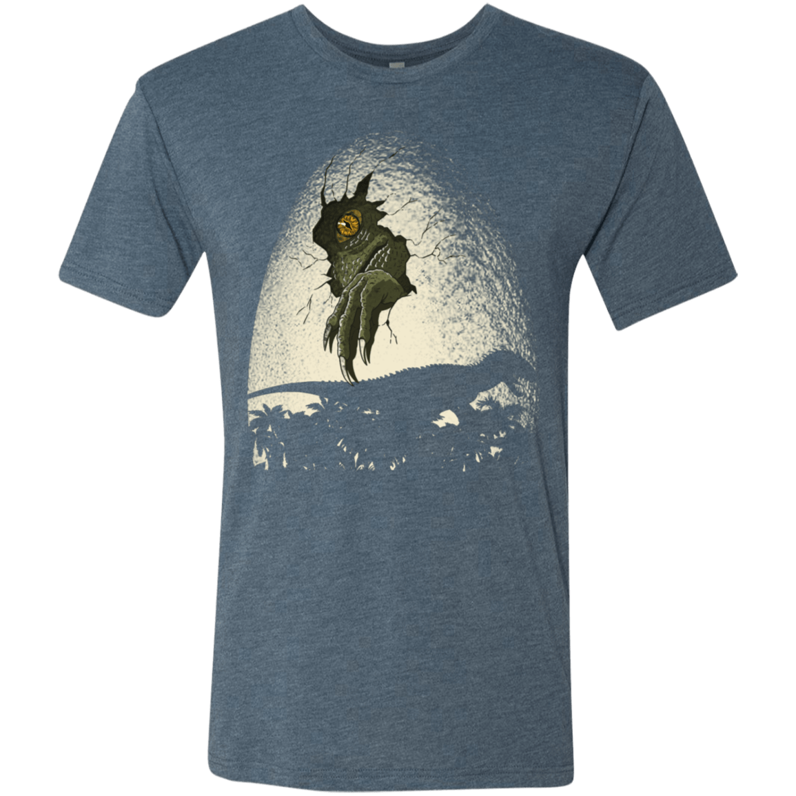 T-Shirts Indigo / S A Nightmare is Born Men's Triblend T-Shirt