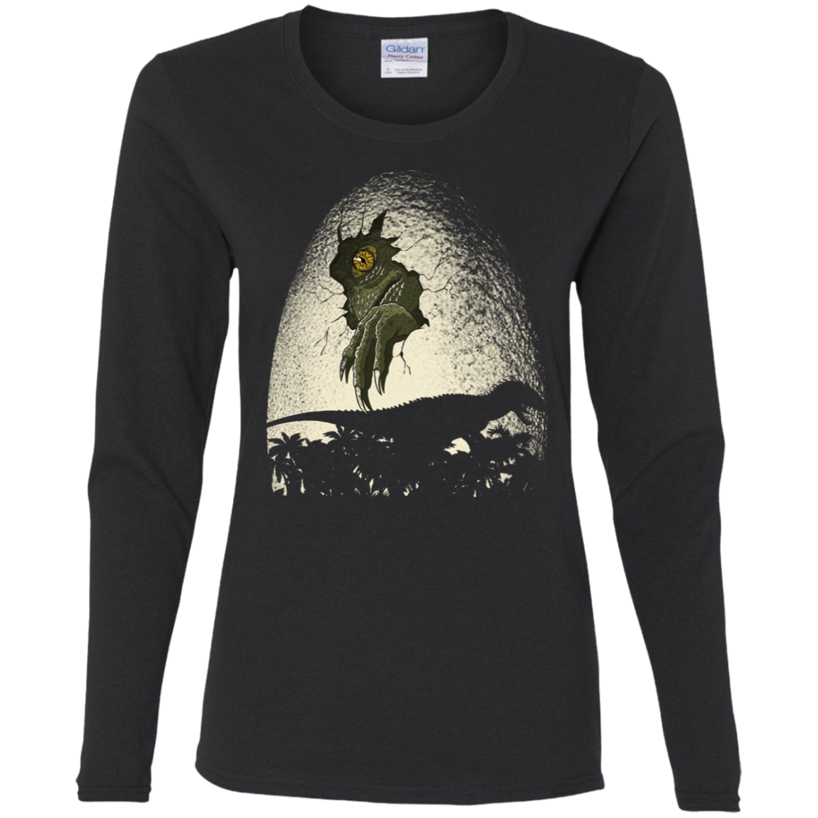 T-Shirts Black / S A Nightmare is Born Women's Long Sleeve T-Shirt