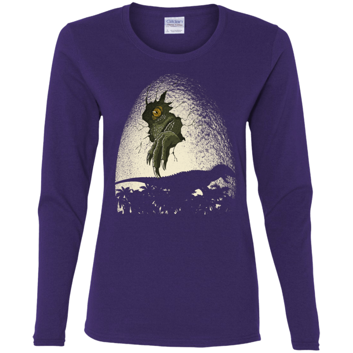 T-Shirts Purple / S A Nightmare is Born Women's Long Sleeve T-Shirt