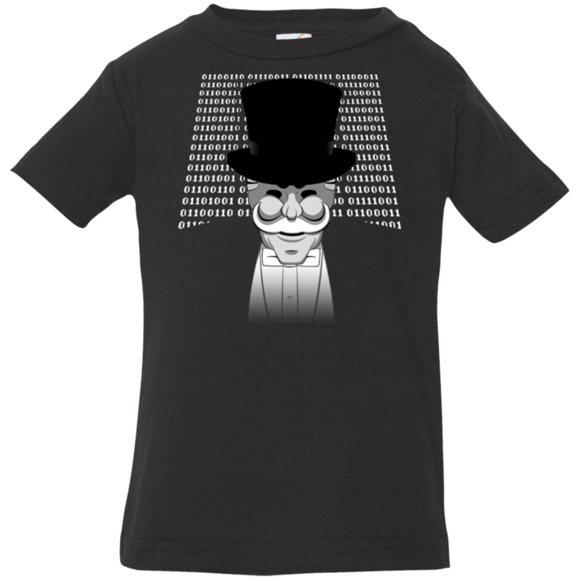 T-Shirts Black / 6 Months A One Or A Zero Infant Premium T-Shirt