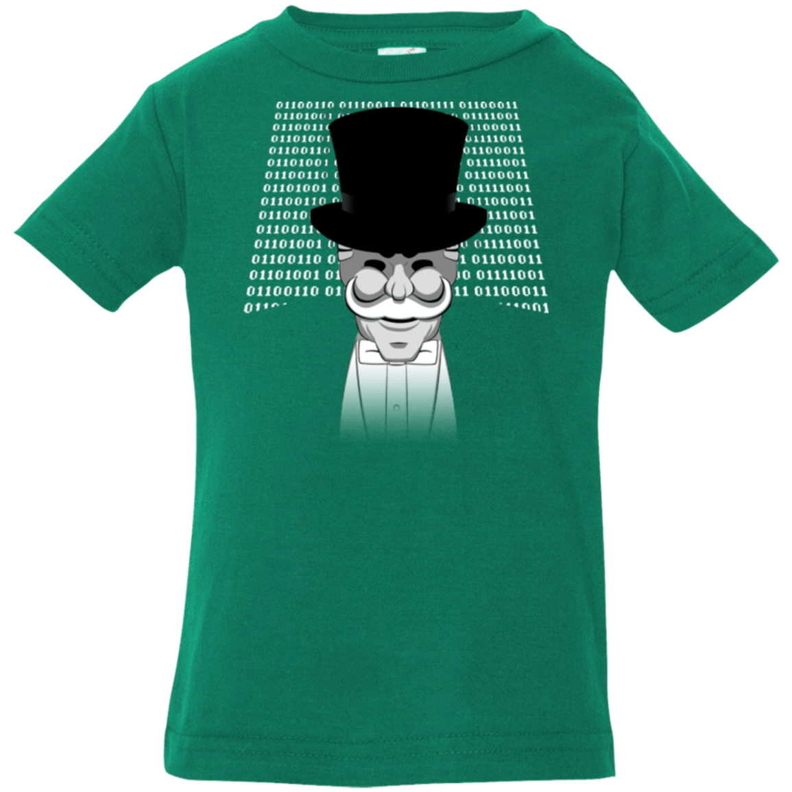 T-Shirts Kelly / 6 Months A One Or A Zero Infant Premium T-Shirt