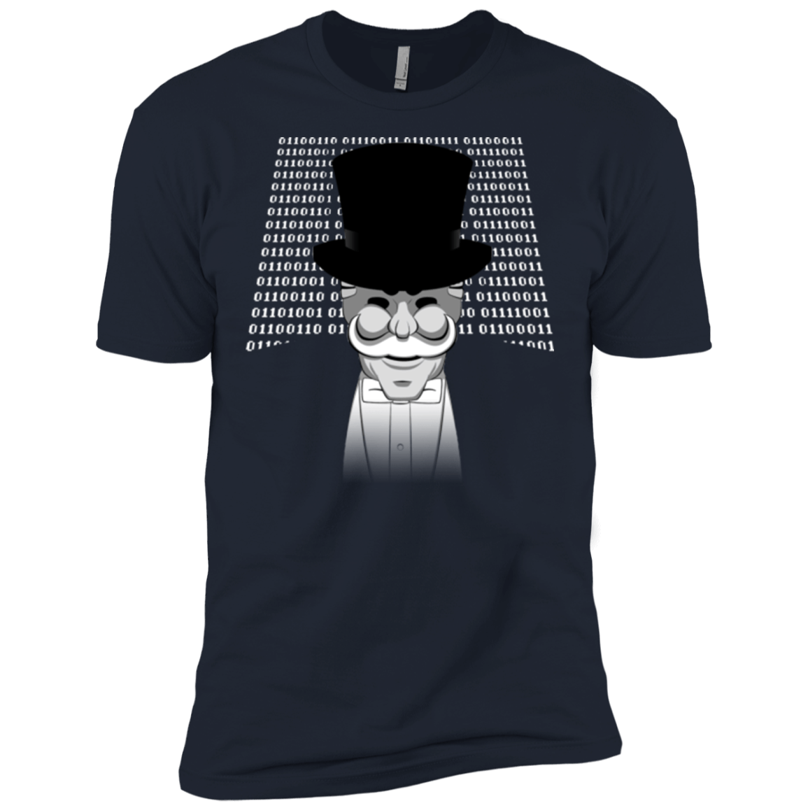 T-Shirts Midnight Navy / X-Small A One Or A Zero Men's Premium T-Shirt