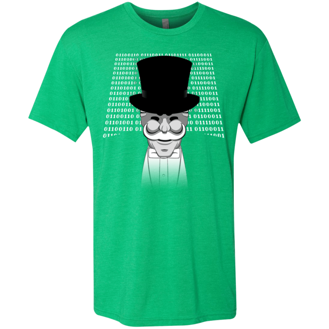 T-Shirts Envy / Small A One Or A Zero Men's Triblend T-Shirt