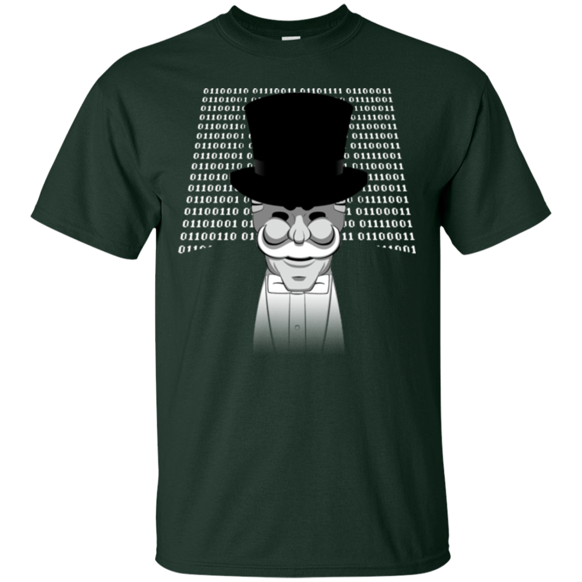 T-Shirts Forest Green / Small A One Or A Zero T-Shirt