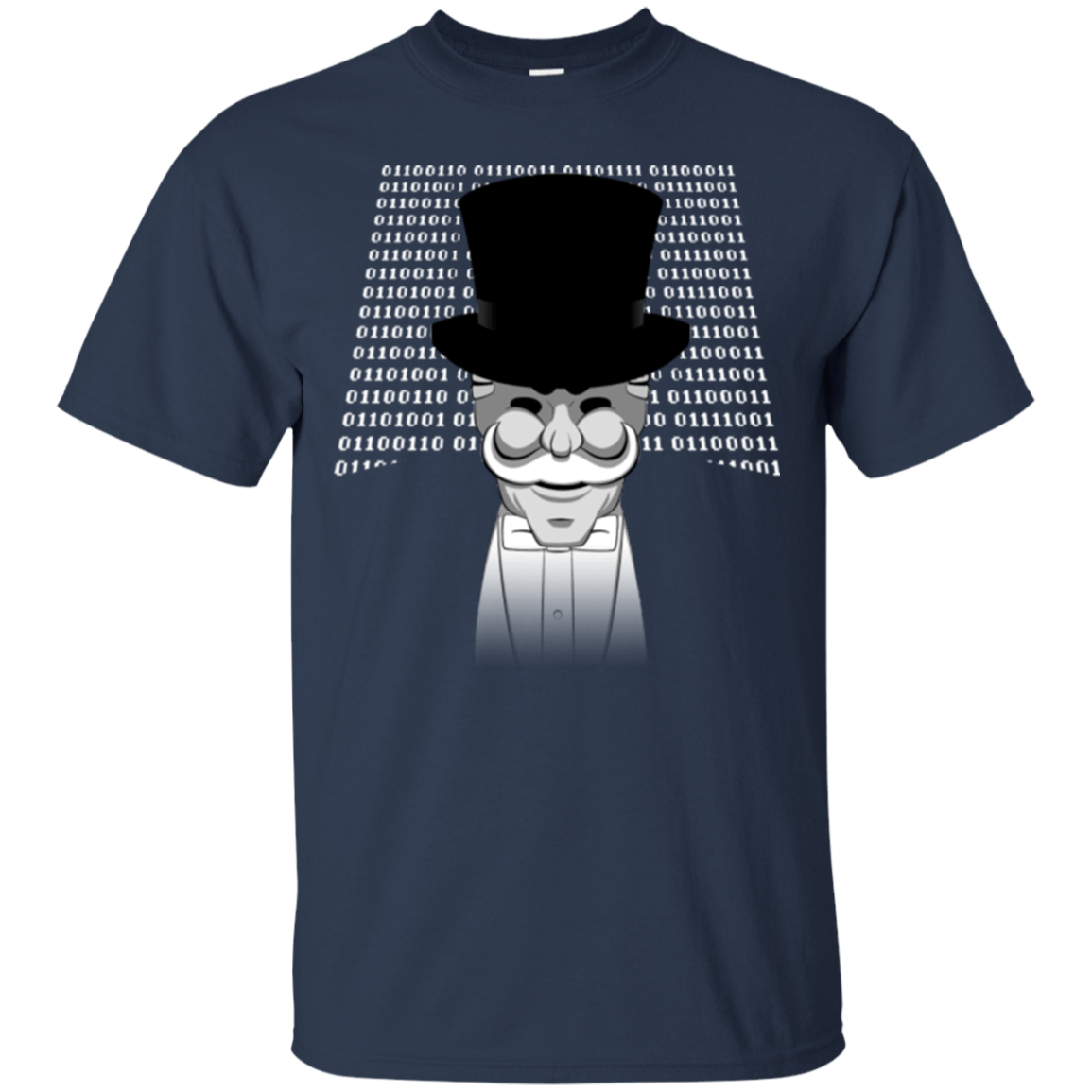 T-Shirts Navy / Small A One Or A Zero T-Shirt