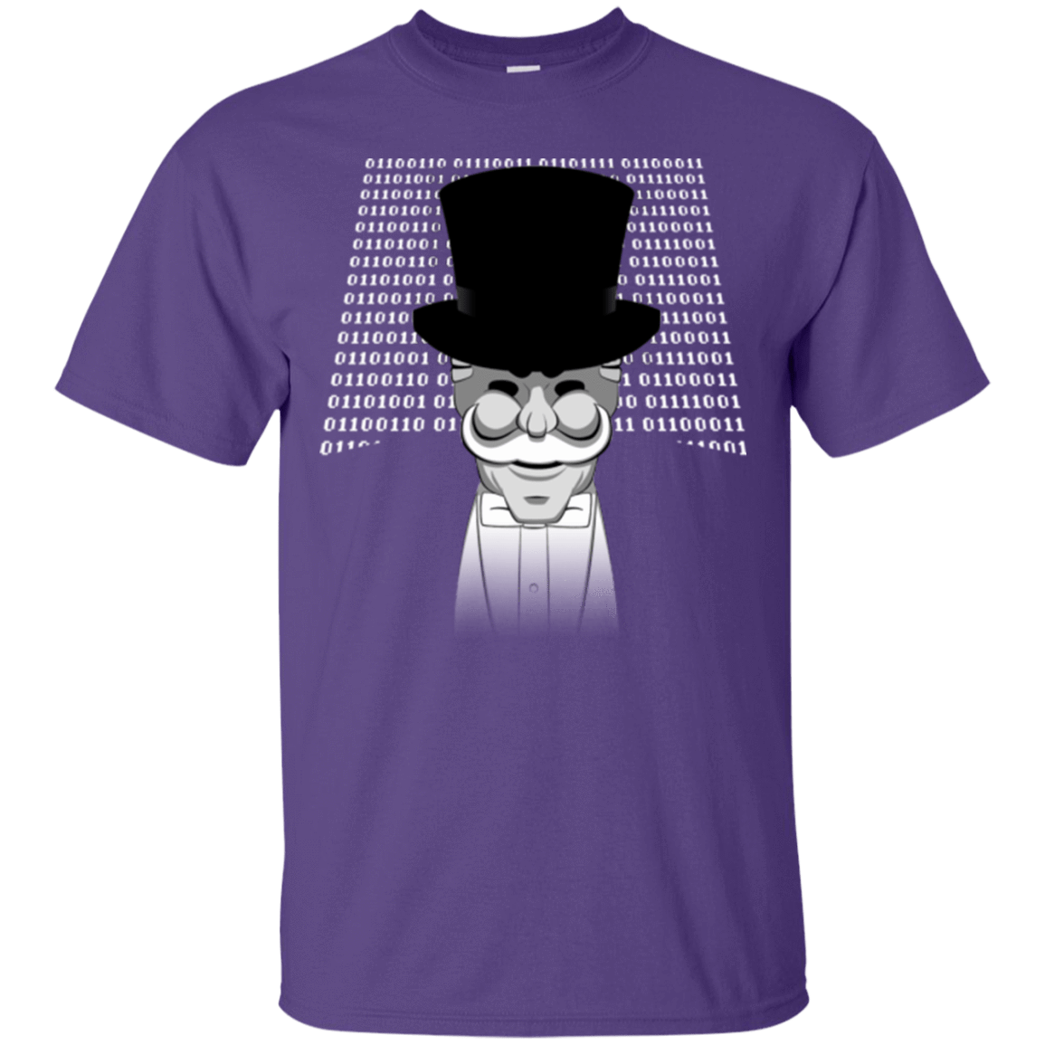 T-Shirts Purple / Small A One Or A Zero T-Shirt