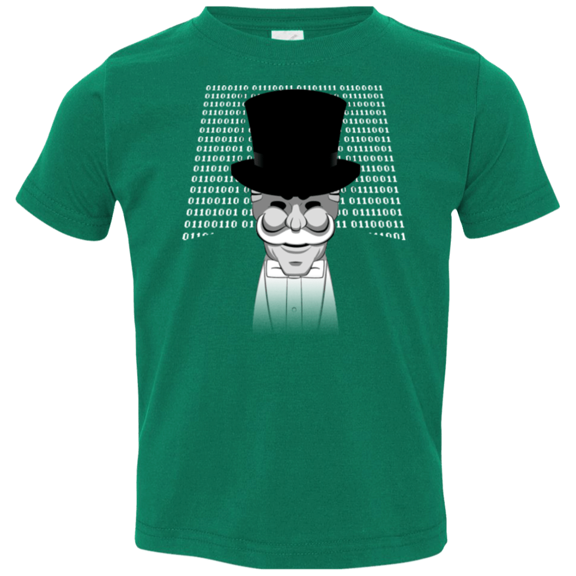 T-Shirts Kelly / 2T A One Or A Zero Toddler Premium T-Shirt