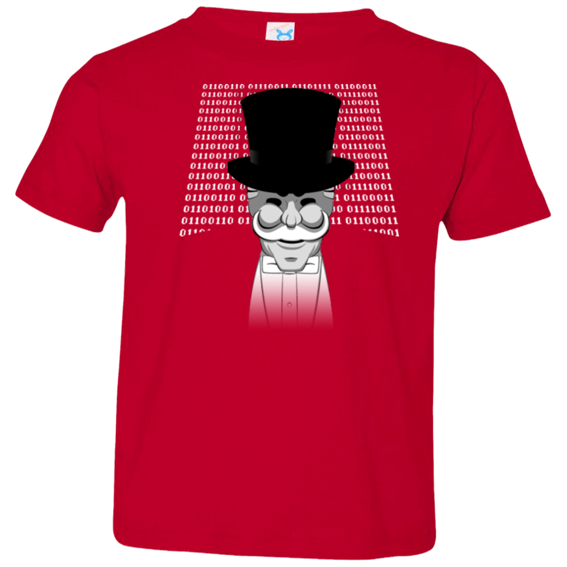 T-Shirts Red / 2T A One Or A Zero Toddler Premium T-Shirt