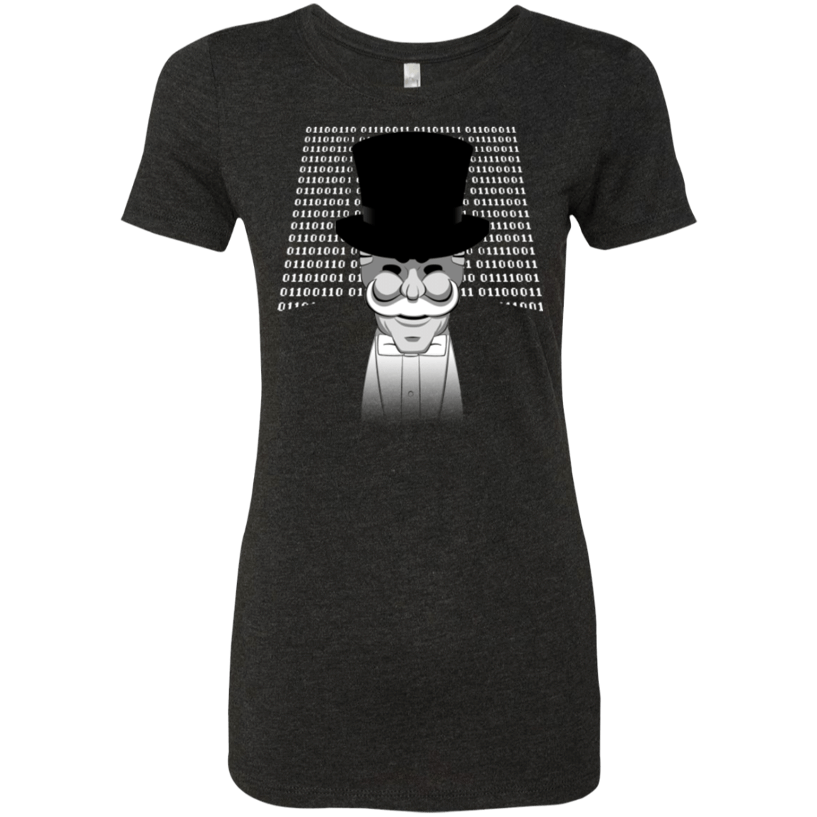 T-Shirts Vintage Black / Small A One Or A Zero Women's Triblend T-Shirt