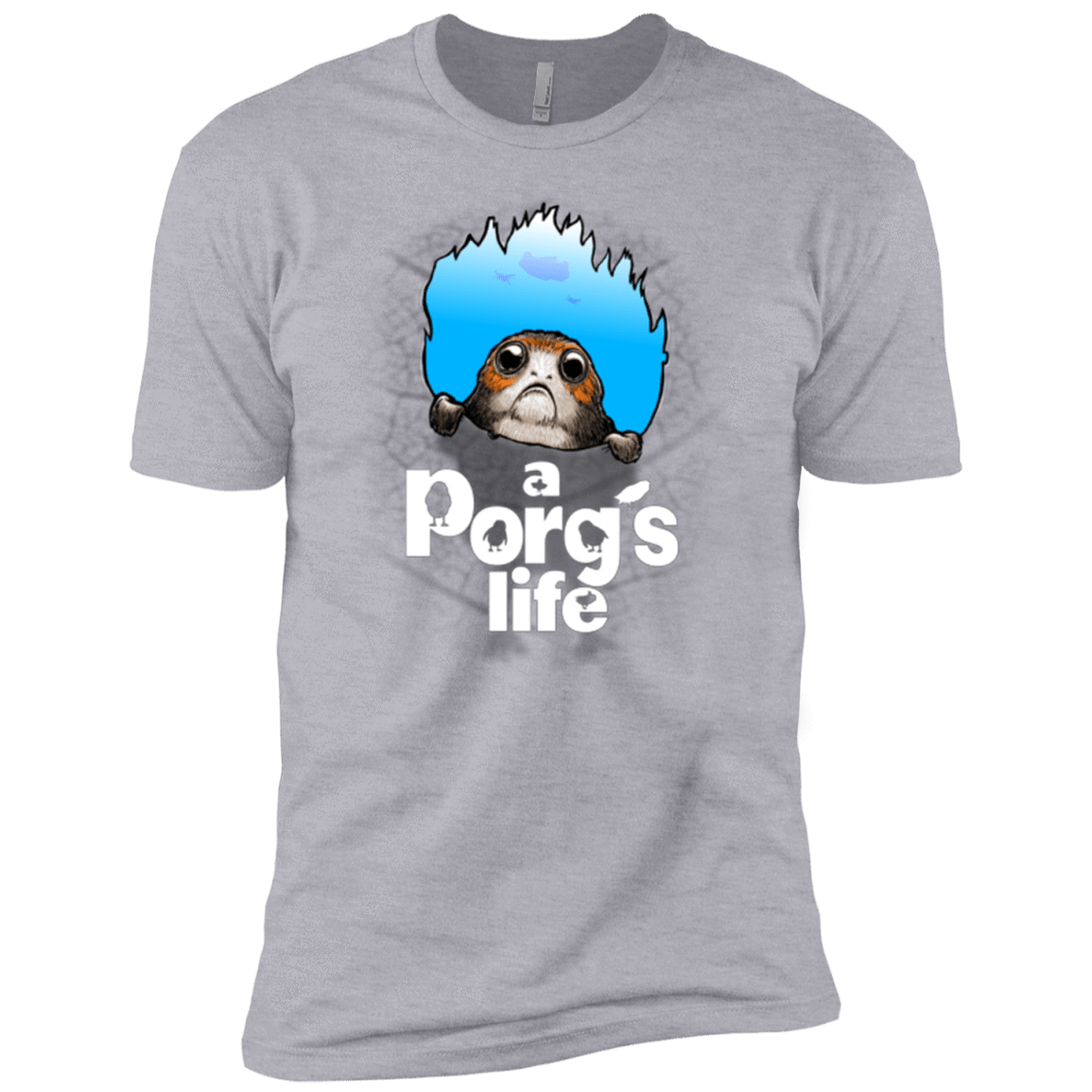 T-Shirts Heather Grey / YXS A Porgs Life Boys Premium T-Shirt