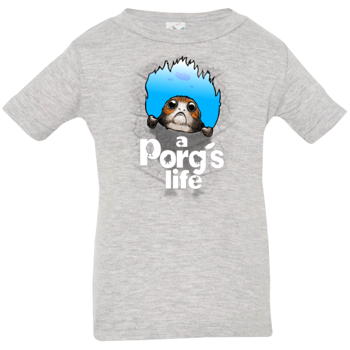 T-Shirts Heather / 6 Months A Porgs Life Infant Premium T-Shirt