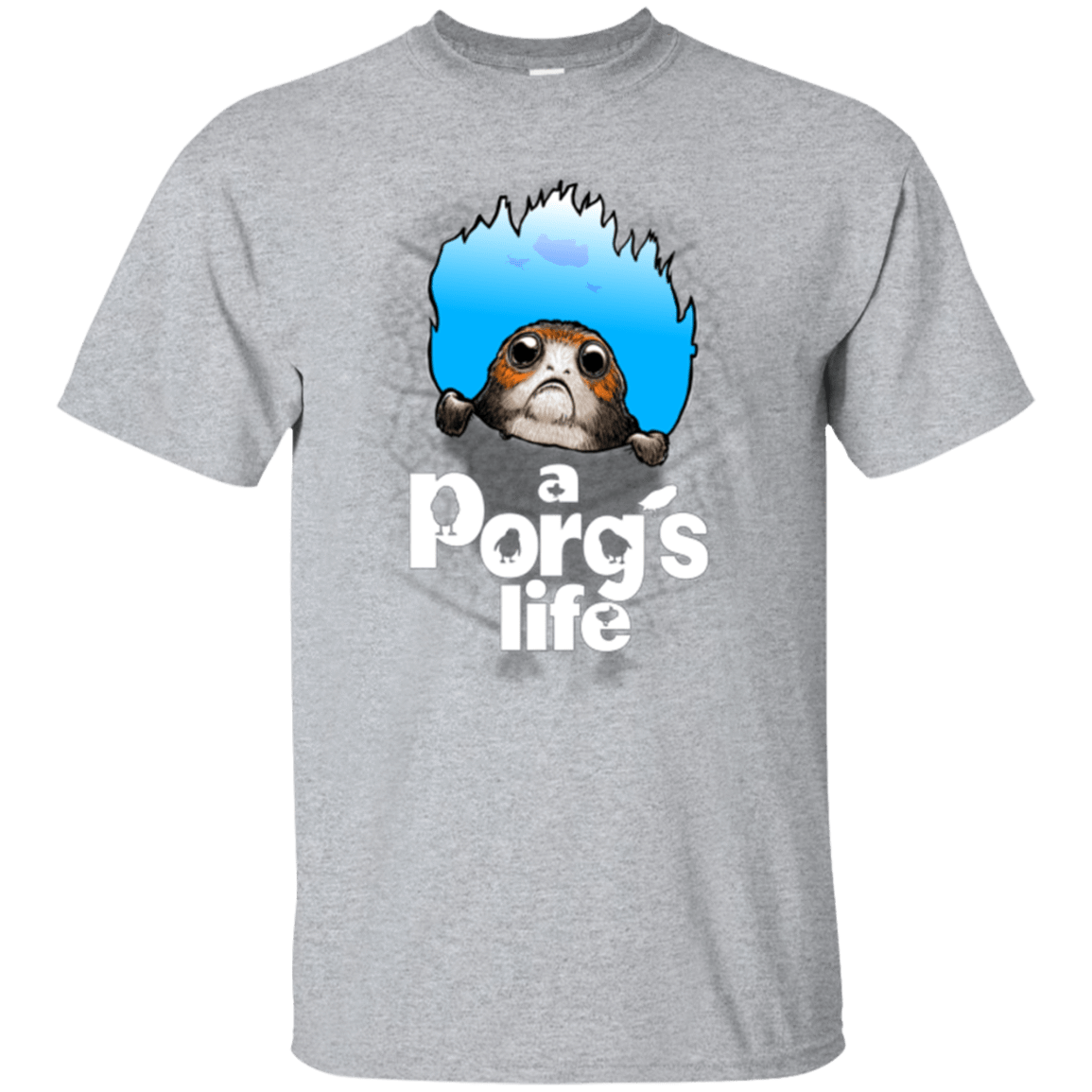 T-Shirts Sport Grey / Small A Porgs Life T-Shirt