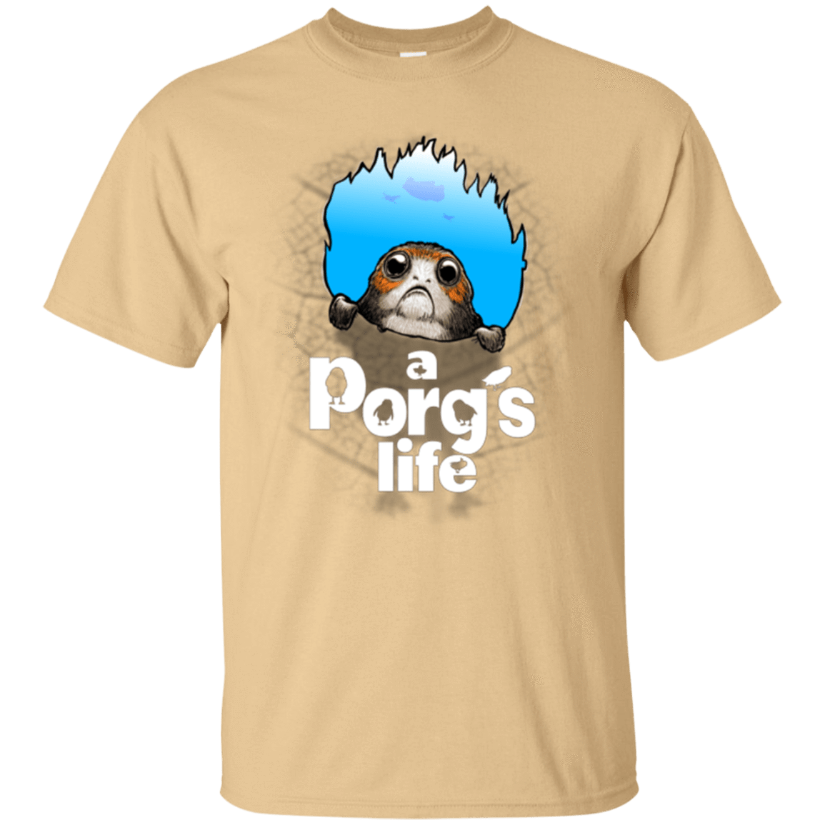 T-Shirts Vegas Gold / Small A Porgs Life T-Shirt