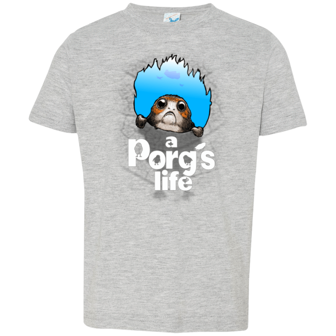 T-Shirts Heather / 2T A Porgs Life Toddler Premium T-Shirt