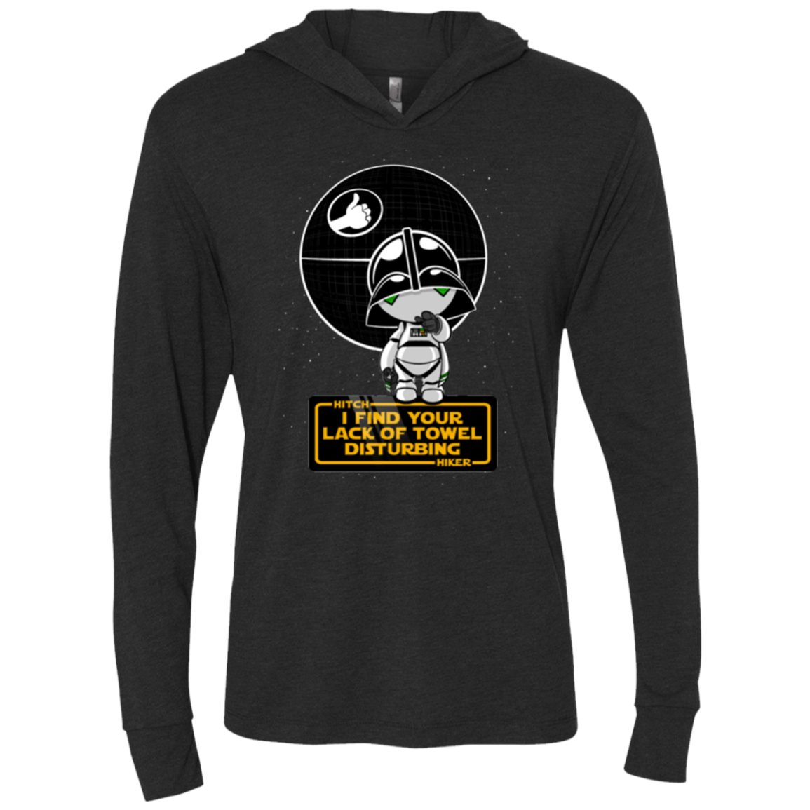 T-Shirts Vintage Black / X-Small A Powerful Ally Triblend Long Sleeve Hoodie Tee