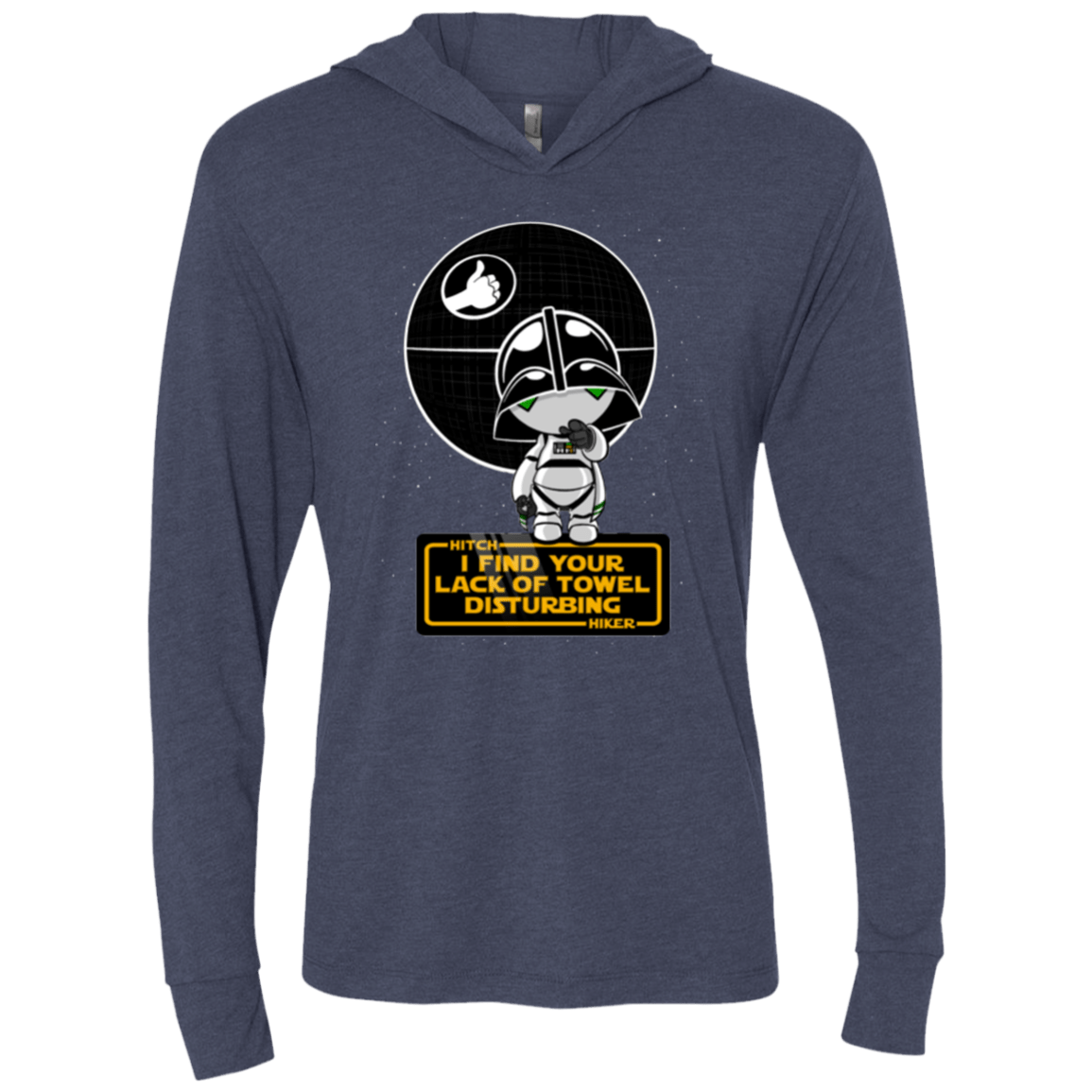 T-Shirts Vintage Navy / X-Small A Powerful Ally Triblend Long Sleeve Hoodie Tee