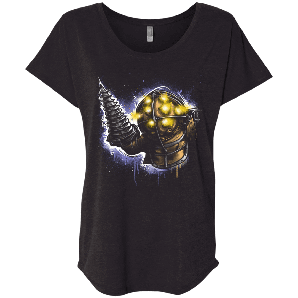 T-Shirts Vintage Black / X-Small A Slave Obeys Triblend Dolman Sleeve