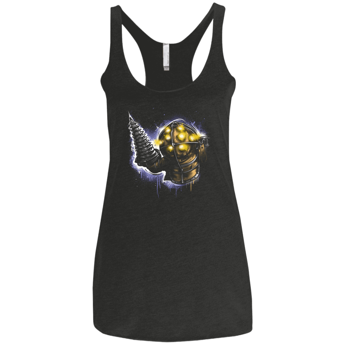 T-Shirts Vintage Black / X-Small A Slave Obeys Women's Triblend Racerback Tank