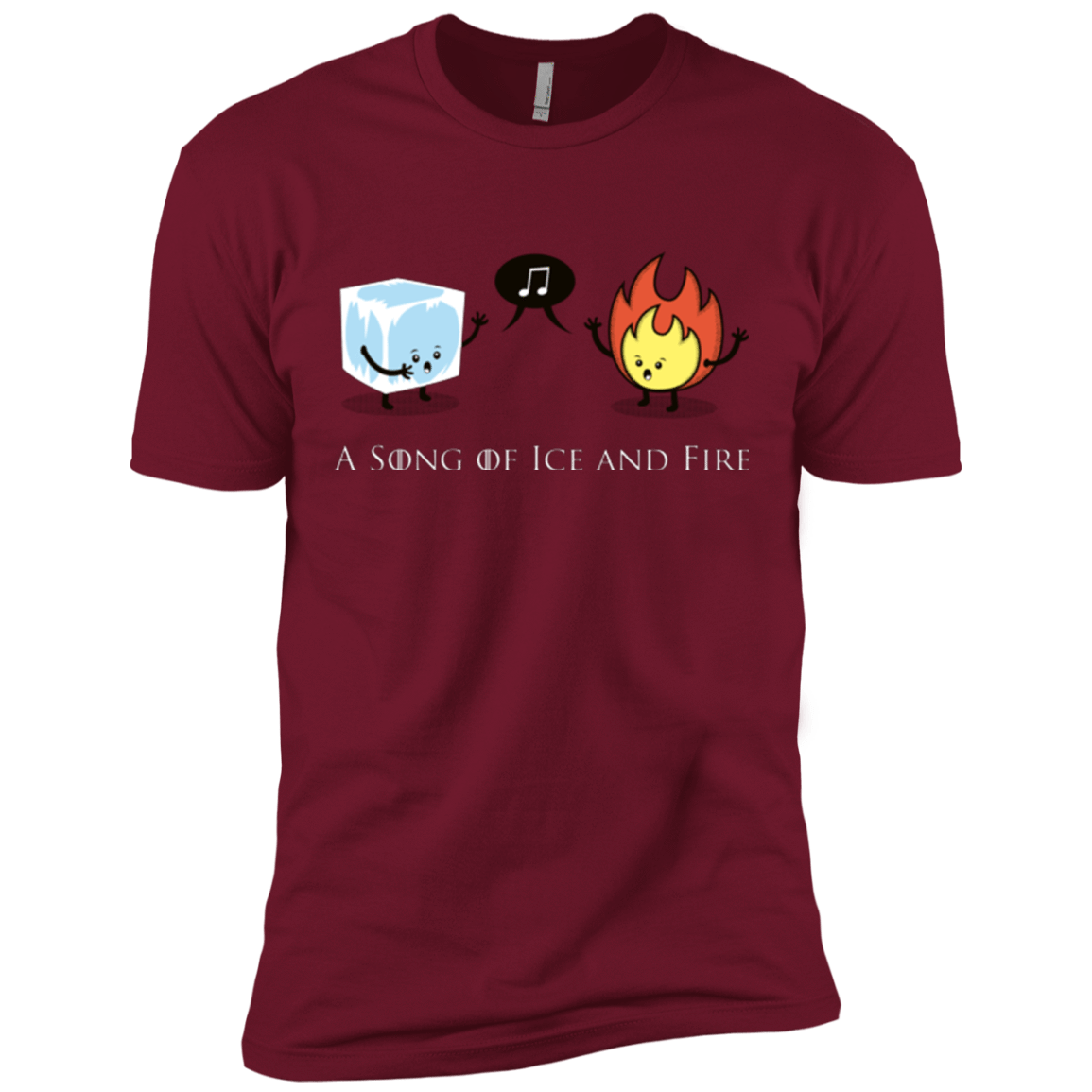 T-Shirts Cardinal / X-Small A Song of Ice and Fire Men's Premium T-Shirt