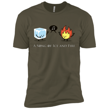 T-Shirts Military Green / X-Small A Song of Ice and Fire Men's Premium T-Shirt