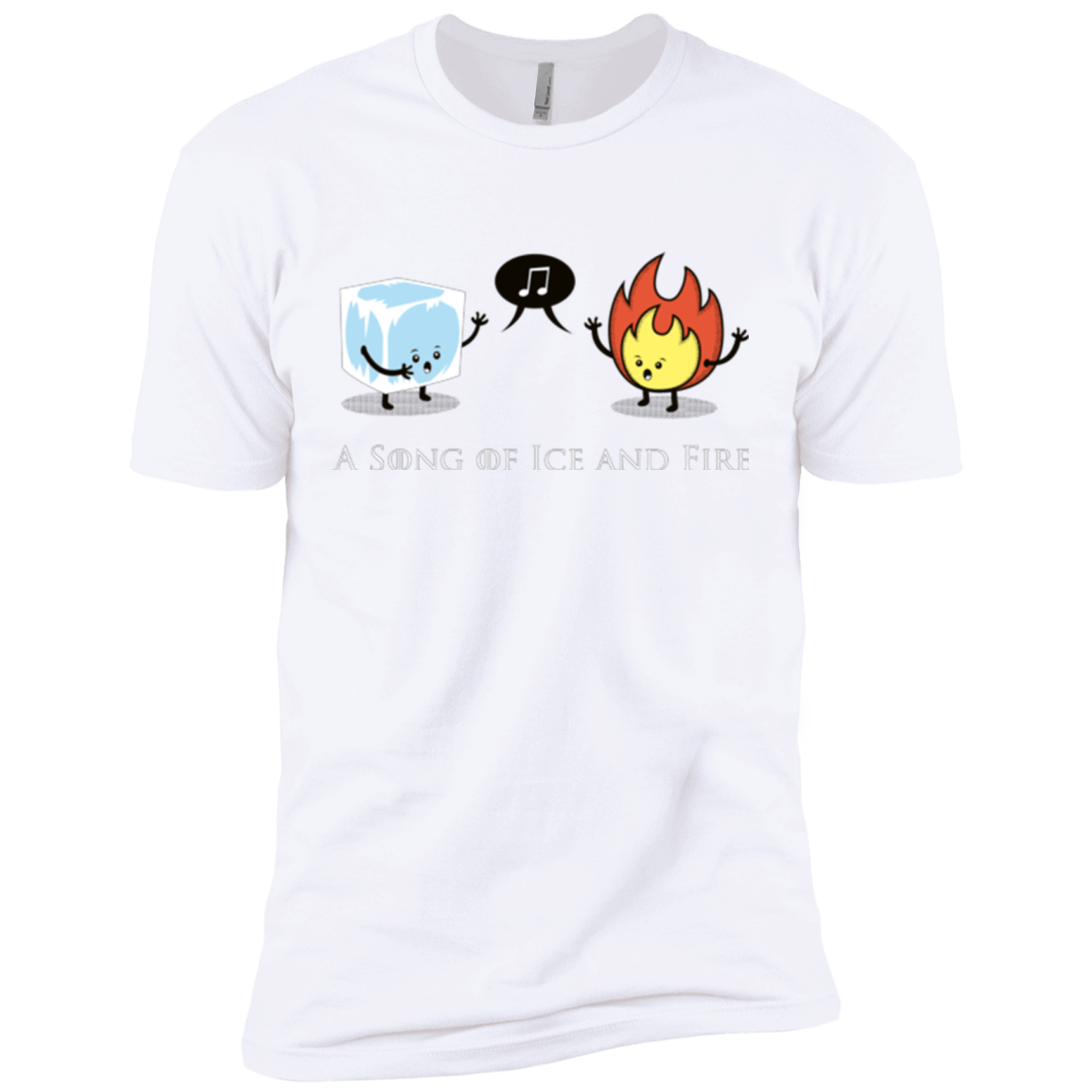 T-Shirts White / X-Small A Song of Ice and Fire Men's Premium T-Shirt