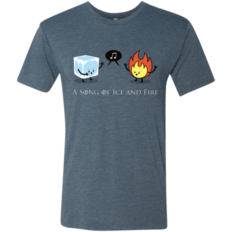 T-Shirts Indigo / Small A Song of Ice and Fire Men's Triblend T-Shirt