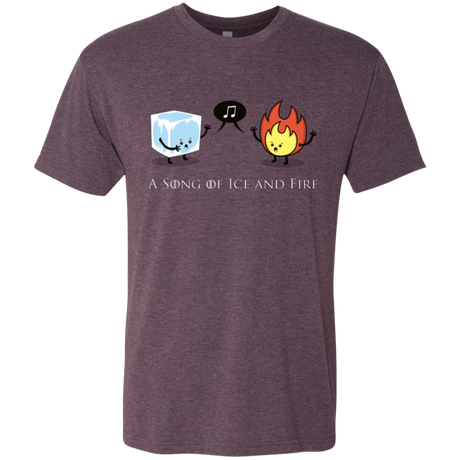 T-Shirts Vintage Purple / Small A Song of Ice and Fire Men's Triblend T-Shirt