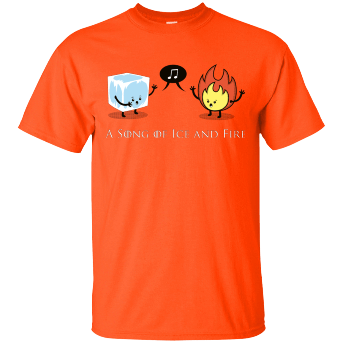T-Shirts Orange / Small A Song of Ice and Fire T-Shirt
