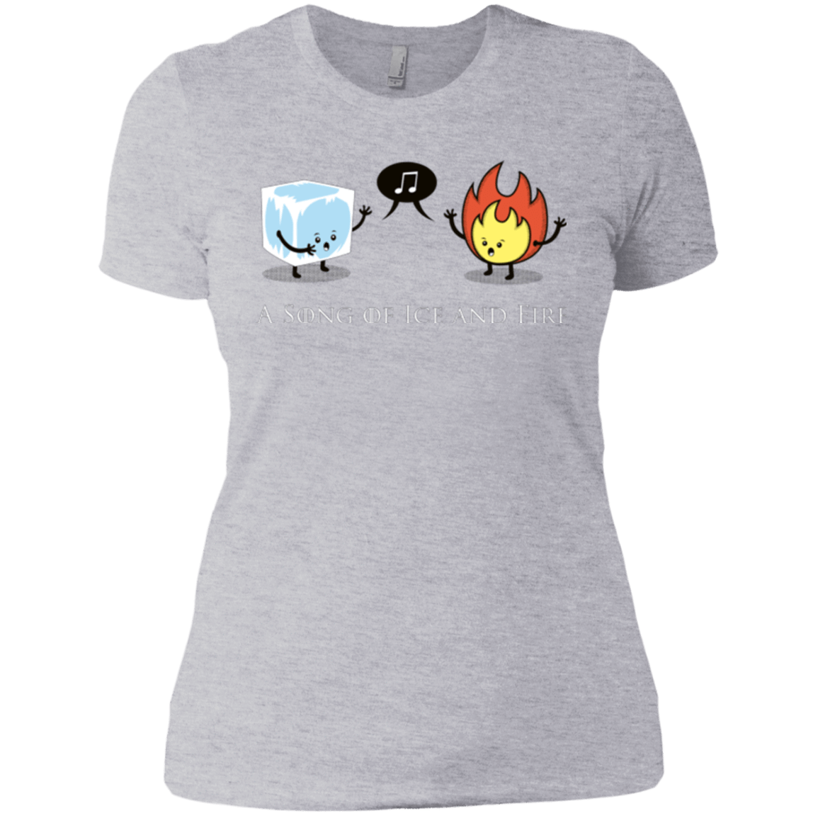 T-Shirts Heather Grey / X-Small A Song of Ice and Fire Women's Premium T-Shirt