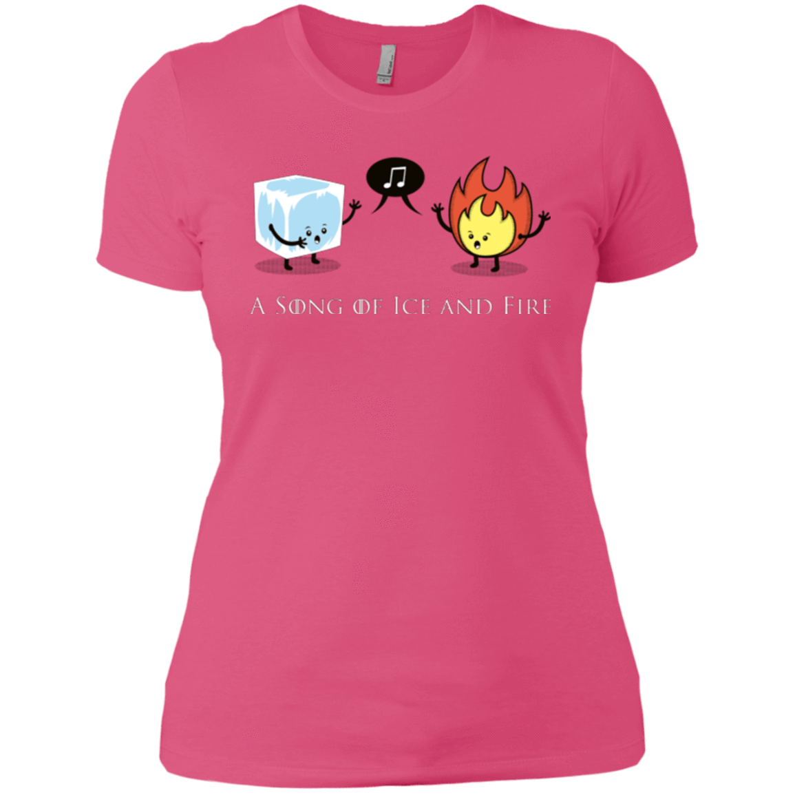 T-Shirts Hot Pink / X-Small A Song of Ice and Fire Women's Premium T-Shirt