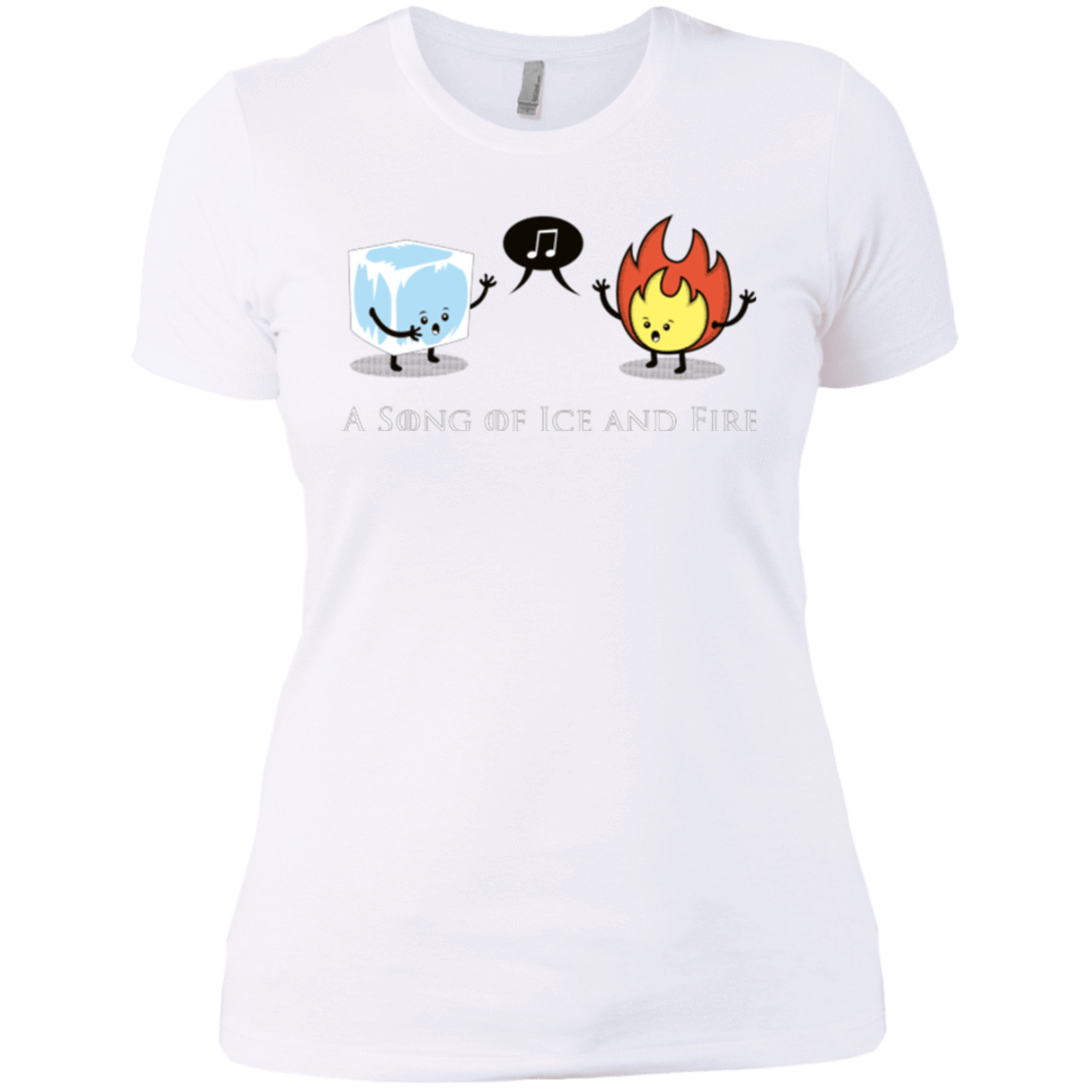 T-Shirts White / X-Small A Song of Ice and Fire Women's Premium T-Shirt