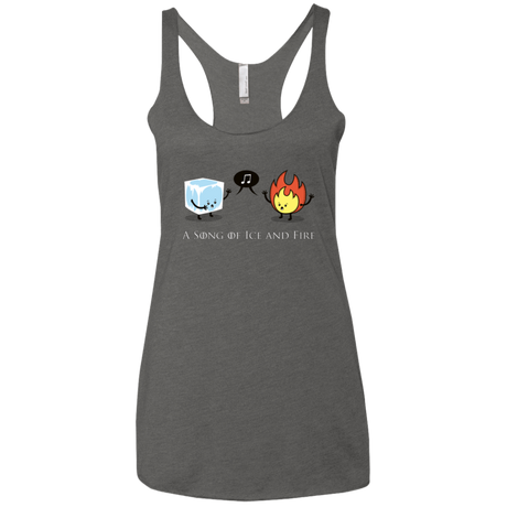T-Shirts Premium Heather / X-Small A Song of Ice and Fire Women's Triblend Racerback Tank