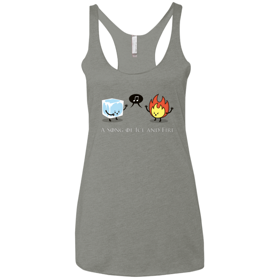 T-Shirts Venetian Grey / X-Small A Song of Ice and Fire Women's Triblend Racerback Tank
