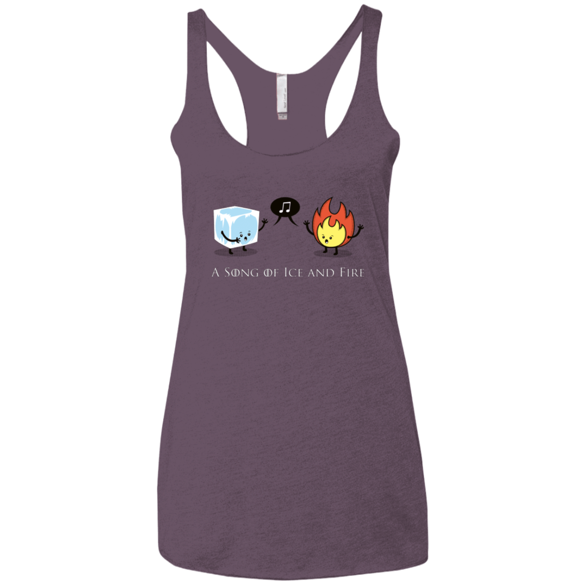 T-Shirts Vintage Purple / X-Small A Song of Ice and Fire Women's Triblend Racerback Tank