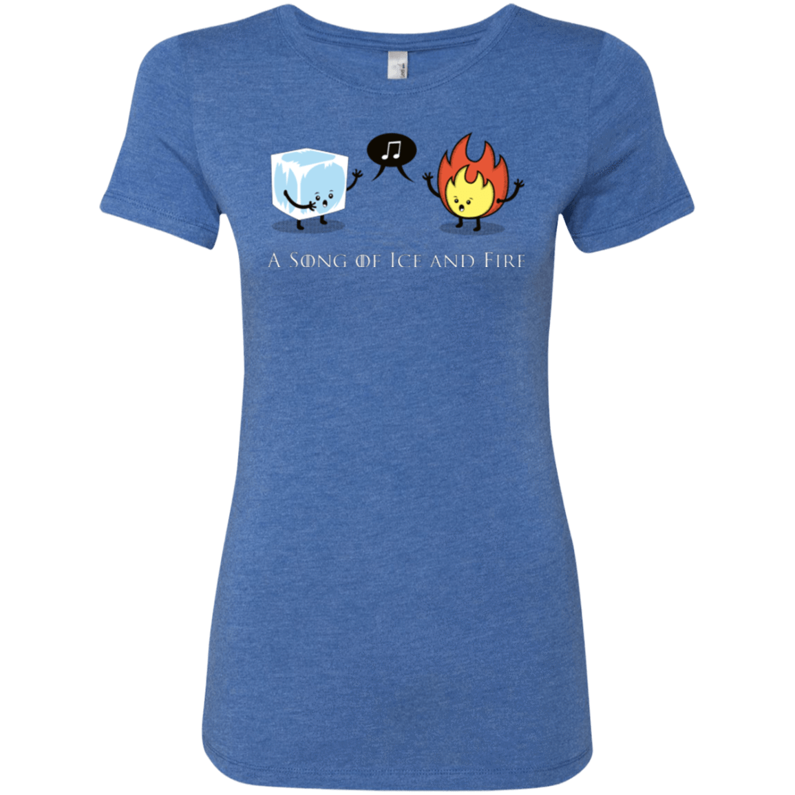 T-Shirts Vintage Royal / Small A Song of Ice and Fire Women's Triblend T-Shirt