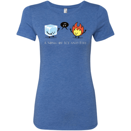 T-Shirts Vintage Royal / Small A Song of Ice and Fire Women's Triblend T-Shirt