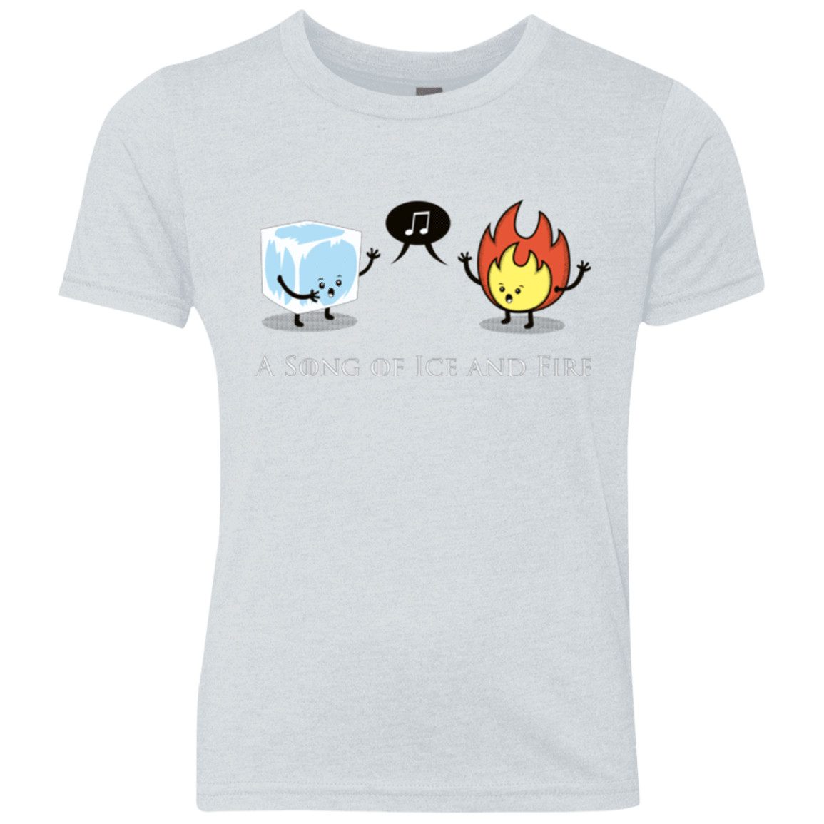 T-Shirts Heather White / YXS A Song of Ice and Fire Youth Triblend T-Shirt
