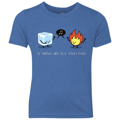T-Shirts Vintage Royal / YXS A Song of Ice and Fire Youth Triblend T-Shirt