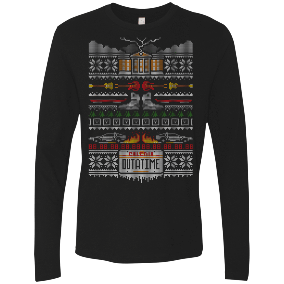 T-Shirts Black / Small A Stitch in Time Men's Premium Long Sleeve