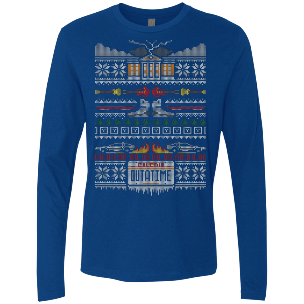 T-Shirts Royal / Small A Stitch in Time Men's Premium Long Sleeve