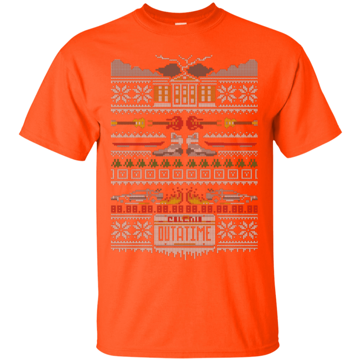 T-Shirts Orange / Small A Stitch in Time T-Shirt