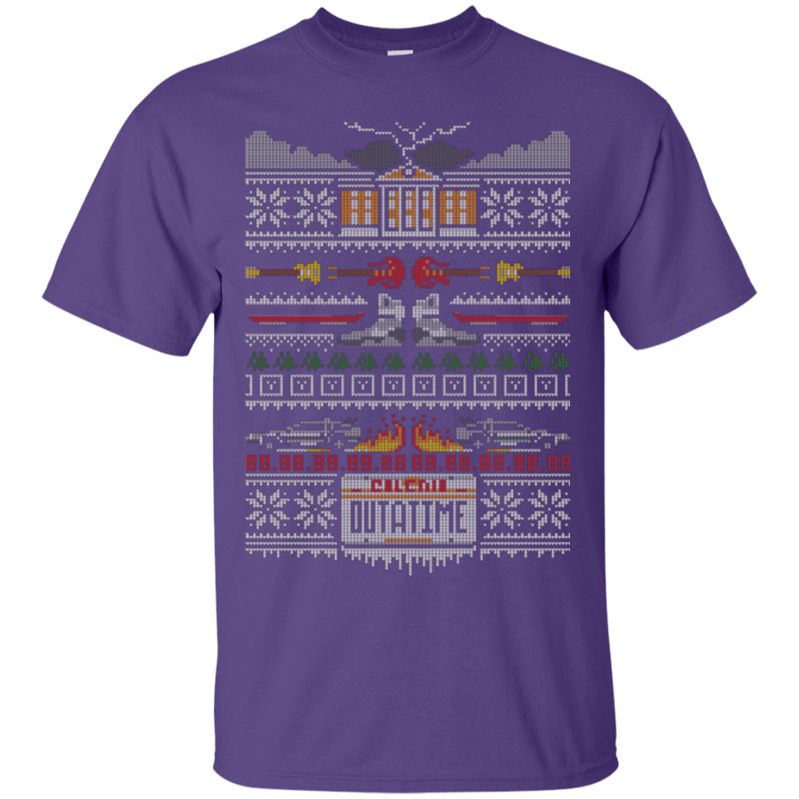 T-Shirts Purple / Small A Stitch in Time T-Shirt