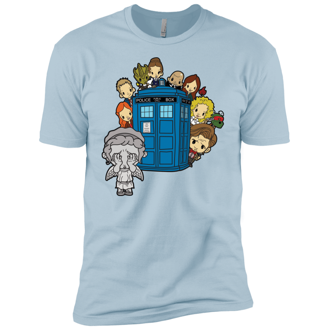 T-Shirts Light Blue / YXS A Very Dangerous Game of Hide and Seek Boys Premium T-Shirt