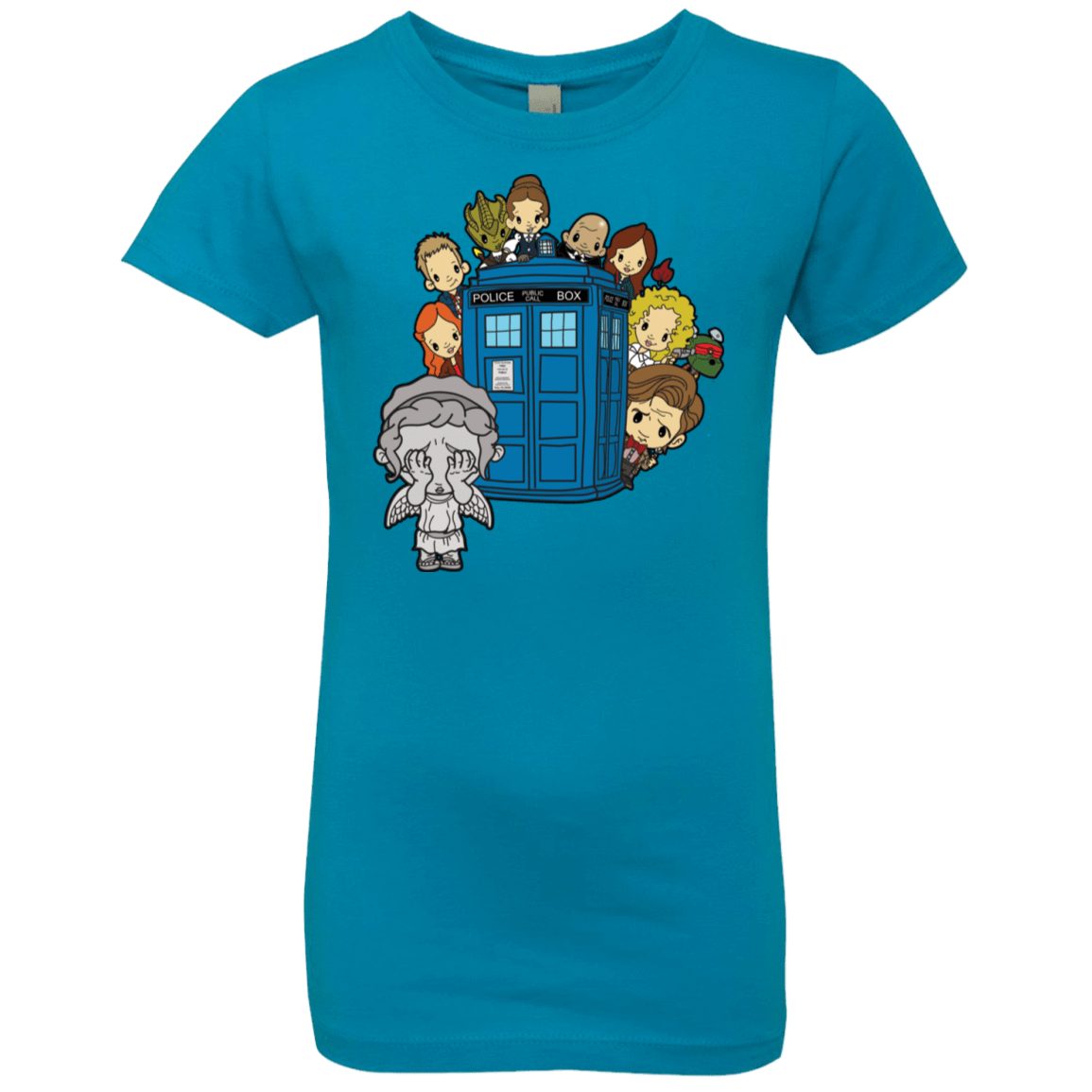 T-Shirts Turquoise / YXS A Very Dangerous Game of Hide and Seek Girls Premium T-Shirt