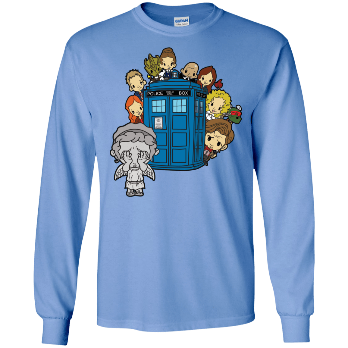 T-Shirts Carolina Blue / S A Very Dangerous Game of Hide and Seek Men's Long Sleeve T-Shirt